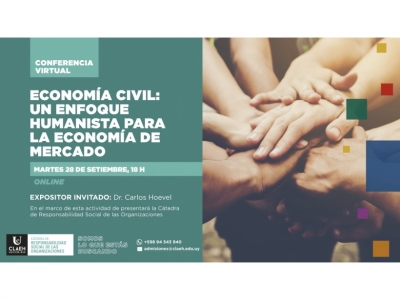 Conferencia online: Economía civil: un enfoque humanista para la economía de mercado